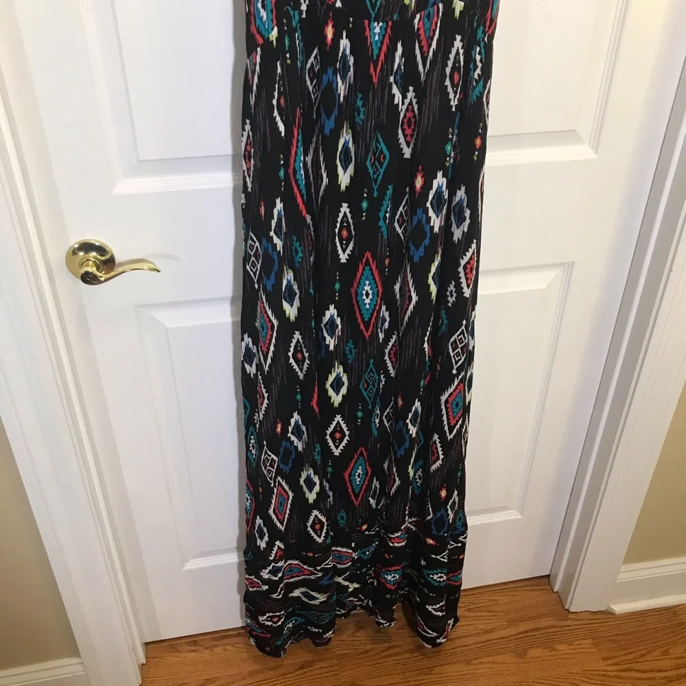 Bellino Aztec Print Maxi Dress - Picture 4 of 9